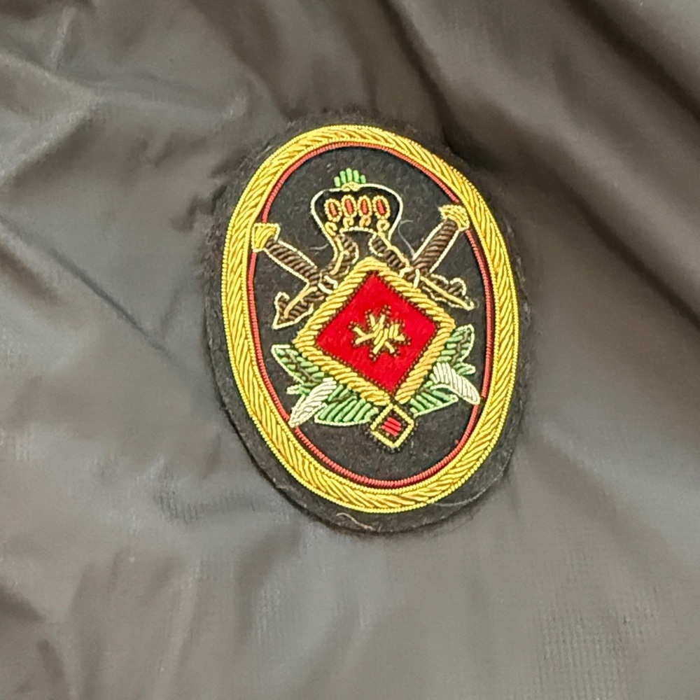 Cordova Black Bomber Jacket with Patch - Picture 5 of 7
